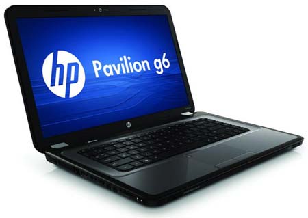 HP показывает лэптоп Pavilion g6s